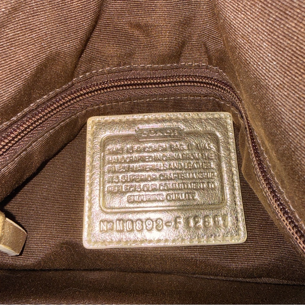 Vintage Coach Legacy Ali β¨ - Picture 5 of 8